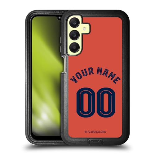 Étui FC Barcelona Samsung A25 5G Coque Antichoc Ultra-Blindée Troisième Kit Custom