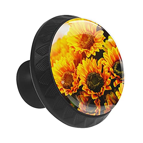 Bouton de tiroir en forme de fleur au design soigné pour commode de chambre - 3