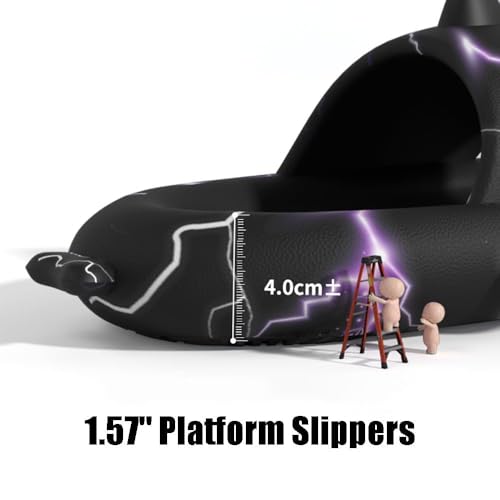 Shark Slides Slippers for Women Men, 2025 New Cloud Shark Slippers, Anti-Slip Quick Drying EVA Starlight shark Slides3