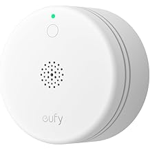 eufy Smoke Alarm E10, Accurate Fire Alerts, Ultra-Compact 70 mm Design,Extended 5-Year Battery Life, Long Communication Range, Compatible with HomeBase 2, 3, Mini, and Pro