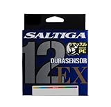 saltiga g trolling Saltiga Dura Sensor ×12EX+Si3: treccia PE top di gamma con 12 fili, UVF, +Si3 per lanci lunghi, resistenza estrema e durata in offshore.