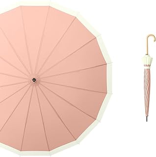 傘 レディース 長傘 おしゃれ 16本骨 ジャンプ傘 晴雨兼用 耐風 雨傘 軽量 丈夫 撥水 梅雨対策 ワンタッチ 大きめ バイカラー かわいい シンプル 通勤 通学