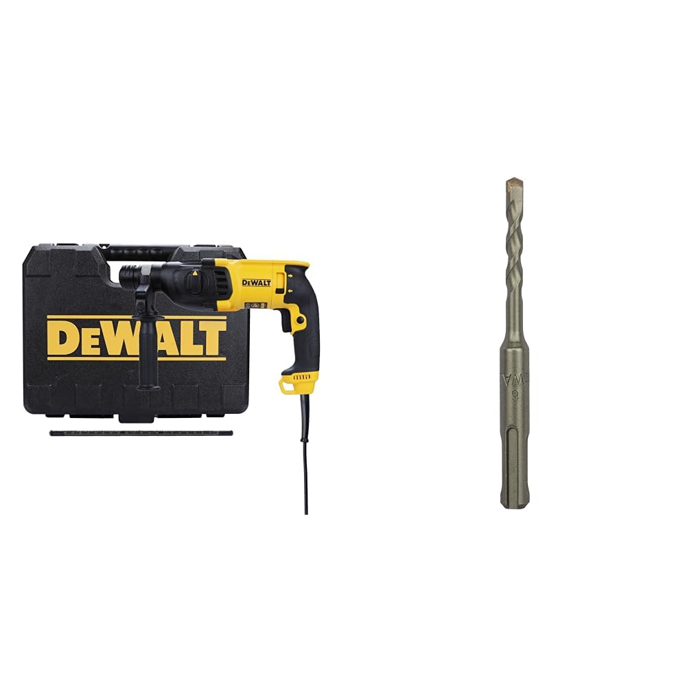 DEWALT D25133K-IN Combi Hammer For Drilling, Hammering & Chipping, 800W 26mm SDS-Plus 3 Mode 2Kg,2