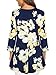 Tencole Tops for Women Trendy,3/4 Sleeve Shirts for Women Summer Fashion 2025 Trendy Blouses Dressy Casual Tunic Tops Floral Long Sleeve Ladies Tops and Blouses Wedding Navy Yellow M