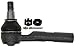 ACDelco 46A0748A Advantage Outer Steering Tie Rod End