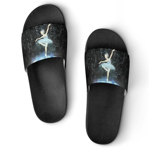Claquettes femme Starry Dancing Girl pour vos moments de détente à la maison