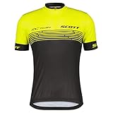 Scott RC Team 20 Fahrrad Trikot kurz schwarz/gelb 2022: Größe: XXL (58)