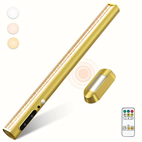Image of Battery Powered Operated Wall Strip Light with Motion Sensor