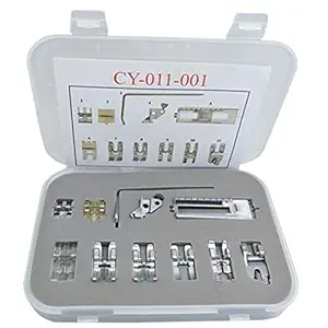 ckpsms KUNPENG - #CY-011-001 1SET 11 pcs Snap On Presser Foot for Pfaff 1147,1150,1151,1171,1469,1018, 1019 with IDT