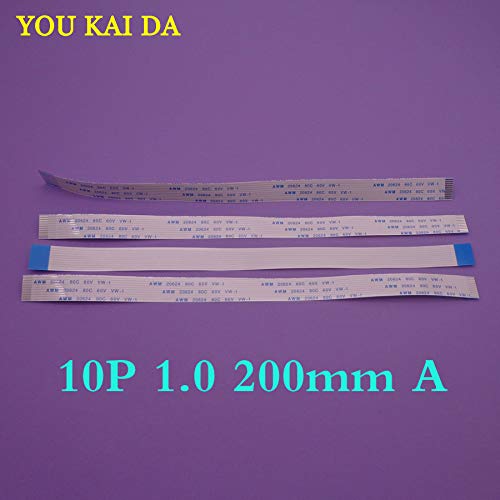 Wiring Connecting Terminals - 100pcs/lot 10pin FFC FPC Flat Flexible Cable 1.0mm Pitch 10 pin Forward Length 200mm Width 11mm 10p Ribbon Flex Cable