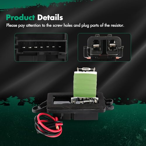 Image of SCITOO Blower Motor Resistor Switch Air Conditioning Heater Fan HVAC Regulator fit for 2004-2007 for Buick Rainier /2002-2009 for Chevrolet Trailblazer /2002-2006 for Chevrolet Trailblazer EXT