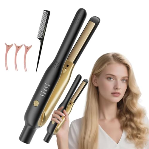 Plancha de Pelo Ion Negativo 5 Niveles Negro miniatura 1