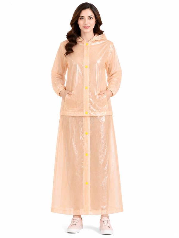 Image of Romano nx 100% Waterproof Rain Skirt Top Jacket for Women Rain Coat with 3 Years Warranty in 28 Colors