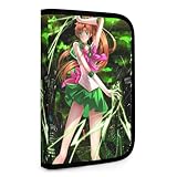 [WAXQIQI] 母子手帳ケース 美少女戦士セーラームーン マルチケース 二人用 通院ポーチ 通帳ケース お薬手帳 おしゃれ 大容量 通帳入れ パスポート 保険証・診察券・キャッシュカード 旅行 出産祝い プレゼント