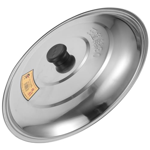 Topfabdeckung Aus Edelstahl Wokdeckel Für Töpfe Pfannenabdeckung Deckel Runde Pfannenabdeckung Küchenzubehör Topfschutz Topfabdeckung Aus Edelstahl Wokdeckel Für Töpfe Pfannenabdeckung Deckel Runde Pfannenabdeckung Küchenzubehör Topfschutz