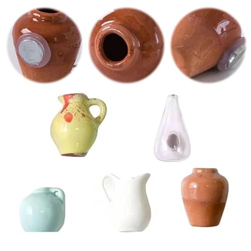 Aimants de réfrigérateur céramique 3D idée cadeau maison 5pcs