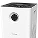BONECO W200 Large Room 2 In 1 Whisper Quiet Humidifier Air Washer with Automatic Shut Off and Fragrance Essential Oil Container, White
