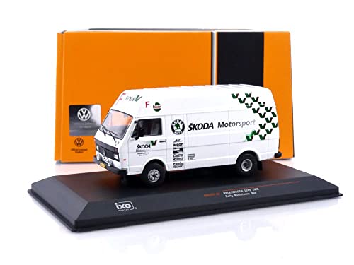 Modelo a escala compatible VW LT45 LWB Skoda Motorsport 1:43 miniatura 5