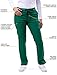Adar Pro Breakthrough Plus Scrub Set For Women - Enhanced V-Neck Top & Multi Pocket Pants - 4400 - Hunter Green - L