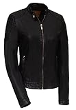  Goosecraft Damen Biker128 Jacke, Schwarz (Black), XX-Large