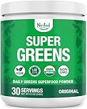 Nested Naturals Super Greens Daily Superfood Powder -...