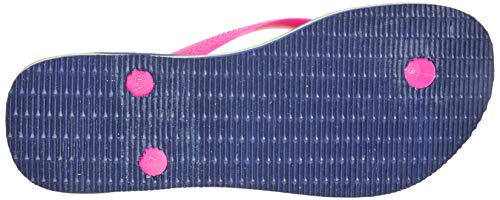 Chinelo, Havaianas, Slim Brasil, Marinho, 35/36, Feminino