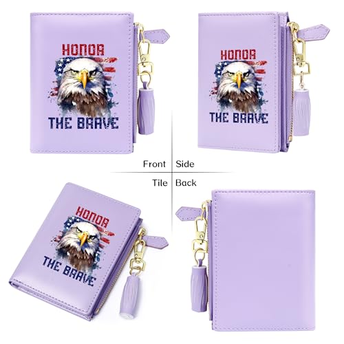 4th of July Memorial Day,Independence Day Personalized Womens Wallet,Holiday Gift,Commemorative Gifts for Family&Friends 1128h 5