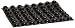 3M SJ5003 Black Bumpon (pack of 56)