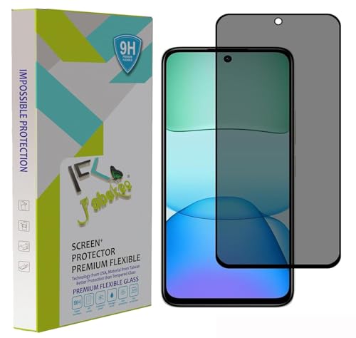 Image of ZARALA Privacy Tempered Glass Compatible for OnePlus Nord 6 (6.78 Inch) Edge to Edge Full Screen Coverage with Easy Installation kit & Cable Protector | Anti-Spy Protection