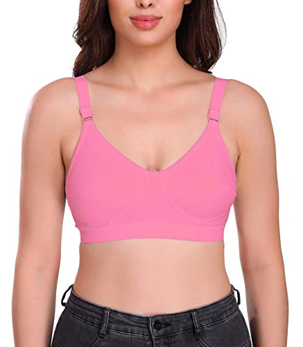 Image of Eve's Beauty Women's Cotton Non-Padded Wire Free Regular Bra