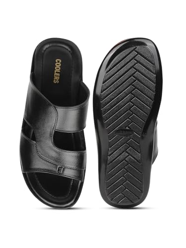 Image of Liberty Coolers COOL99 703 Casual Flat Sandal For Men With PU Sole | Stylish and Comfortable | Durable Summer Footwear for Outdoor Indoor | Lightweight Cushioned Footbed