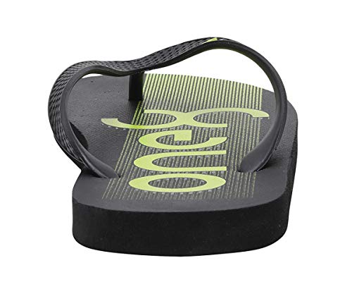 Image of Puma Unisex-Adult One8 Ff Gu Black-Limepunch Slipper-7 UK (37257201)