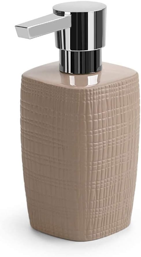 Hand Soap Dispenser - Countertop Lotion Pump- Metal Mechanism- Contemporary Design- Shower Dispensers