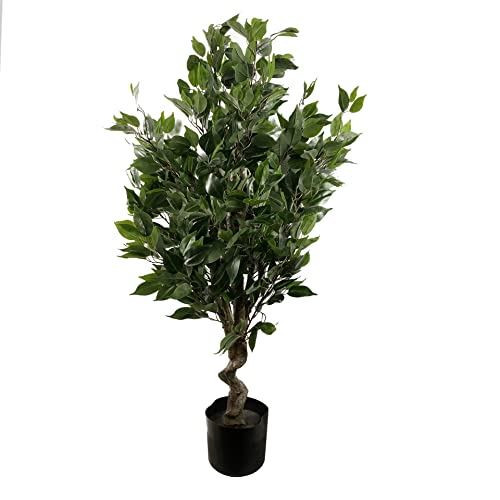 Hoja Árbol Artificial, Evergreen Ficus, 110cm
