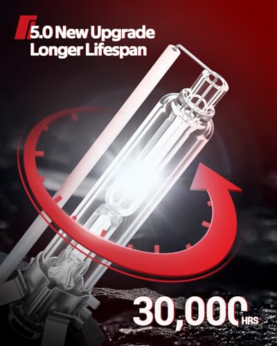 Image of Torchbeam D4S Bulb, 6000K Xenon Bulbs,Pack of 2