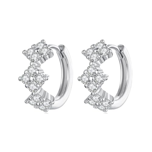 Créoles trèfle à quatre feuilles en argent, le bijou de votre quotidien