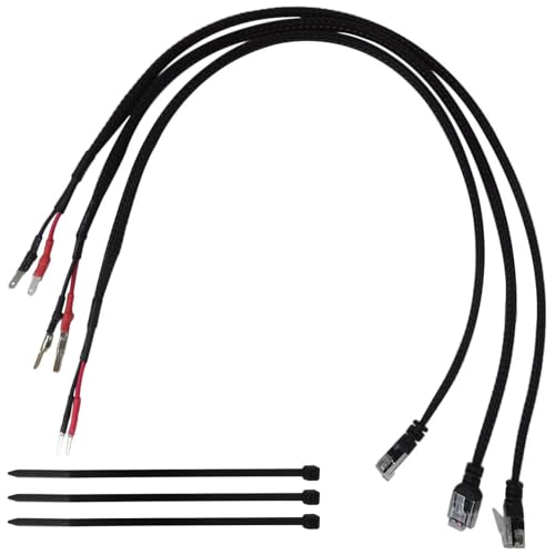 WELURE Radar Detector Hardwire Power Cord Mirror Wire Plug Tap 16.5