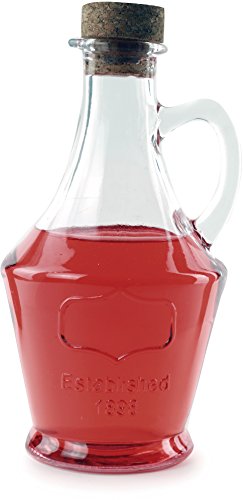 image for Circleware Yorkshire Olive Oil and Vinegar Dispenser Bottles with Glas