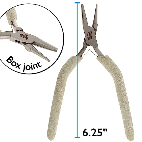 Pince à bec concave Wire Elements pour plier et fabriquer sans marquer - 4