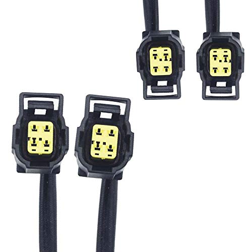 4PCS Oxygen O2 Sensor 1 & 2 for 2002-2012 Jeep Liberty 3.7L Upstream + Downstream miniatura 2