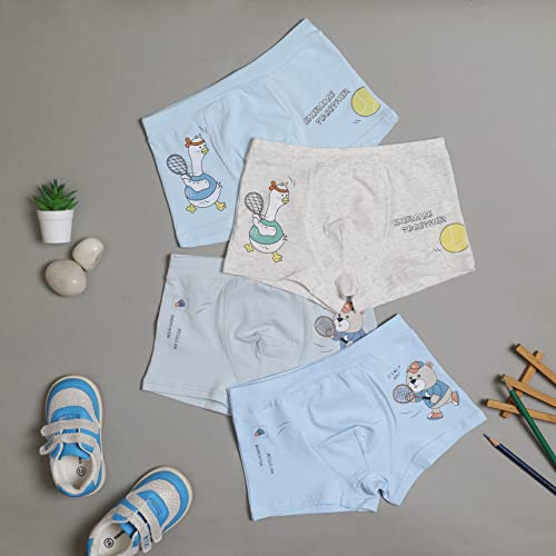 Image of Little Swag Pack of Cotton Panties for Baby Boys Kids Underwear with Multiple Prints, Everyday Wear Boxers, Boy Shorts, Innerwear