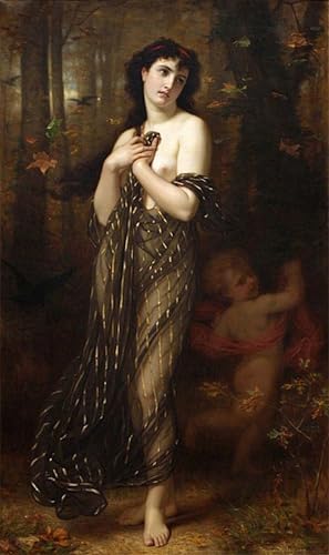 Affiche Toile de 60x90cm avec portrait classique pour décoration murale