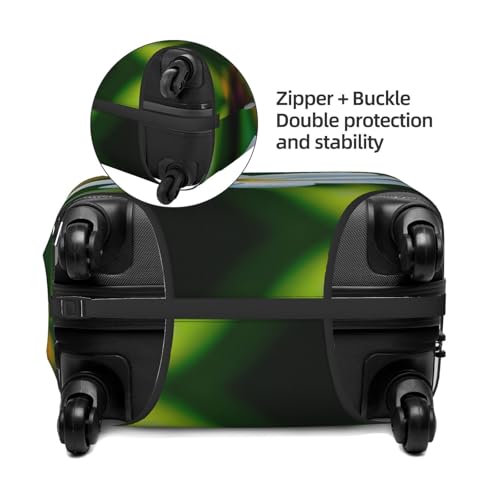 Hawaii Flower 1 Print Luggage Suitcase Cover Protector Luggage Washable Covers With Concealed Zipper4