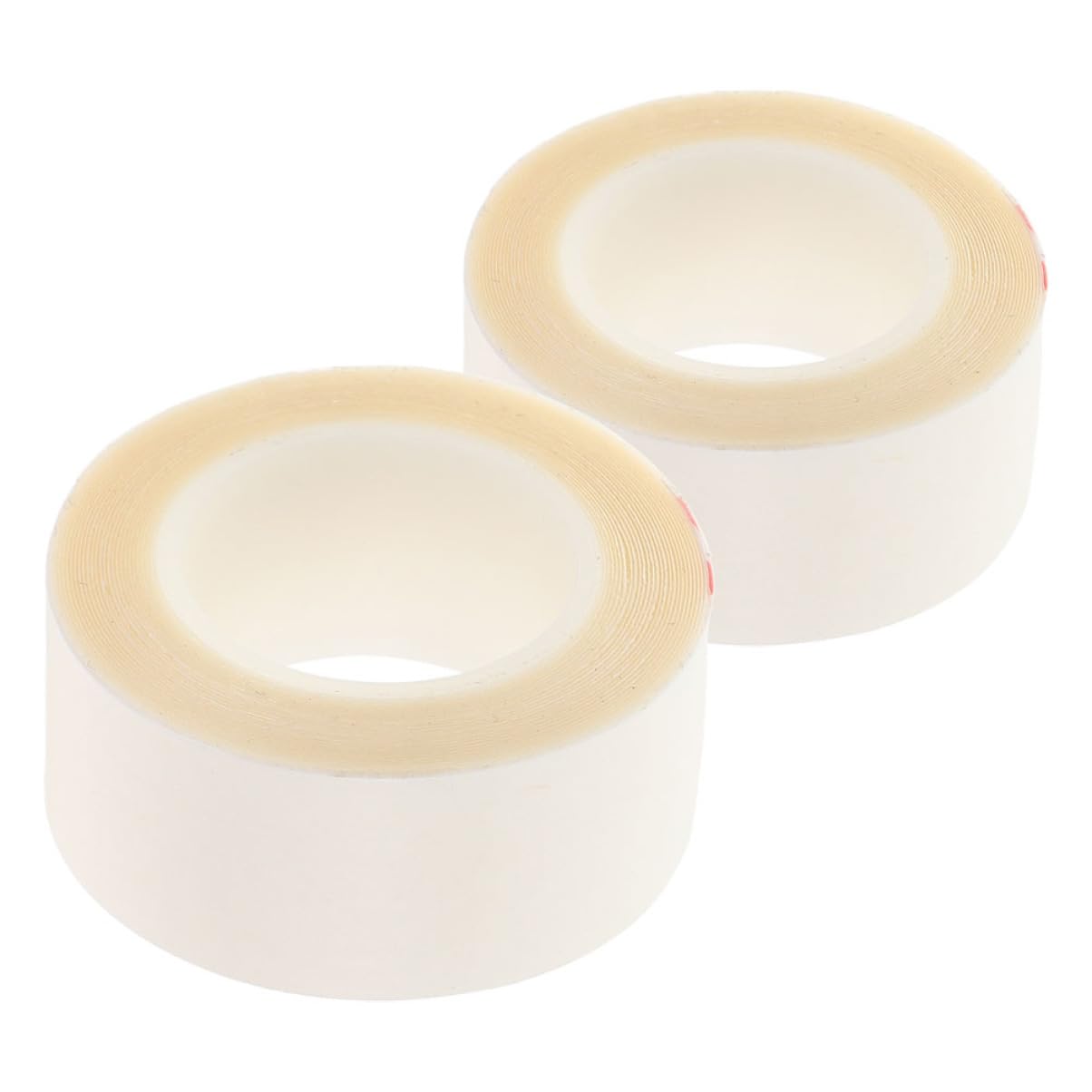 WOFASHPURET 2 Pcs Double Sided Hair Extension Tape Clear Adhesive for Wigs Toupees Gentle Skin Invisible Seamless for Daily Wear and Versatile Styling