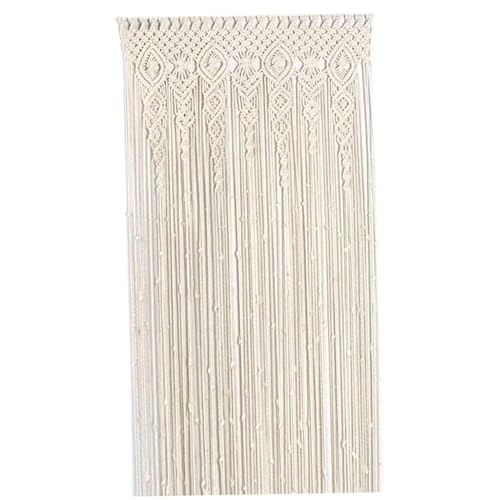 Cortinas bohemias de macramé tejidas a mano para separar ambientes con estilo único 6