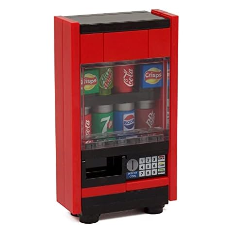 One More Brick Vending Machine | Made with Genuine LEGO parts | Instructions Included Cover