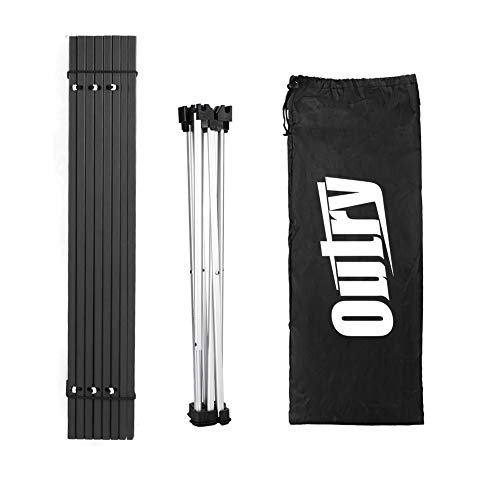 Outry Lightweight Aluminum Folding Table, Portable Camp Table, Outdoor Picnic Camping Backpacking Beach Patio Collapsible Foldable Table #TOP6