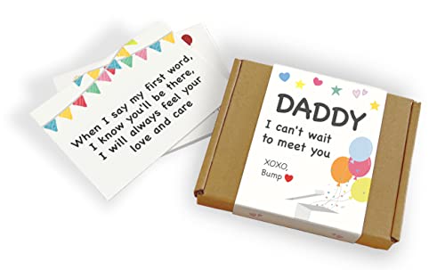 Gift Box for Daddy from Bump, Daddy to be Gift for New Dad, Soon-to-be Dad Gift for Birthday, First Father’s Day Gift, First Time Dad Gift, Baby Bump Keepsake Gift Box, Present for Dad New Father