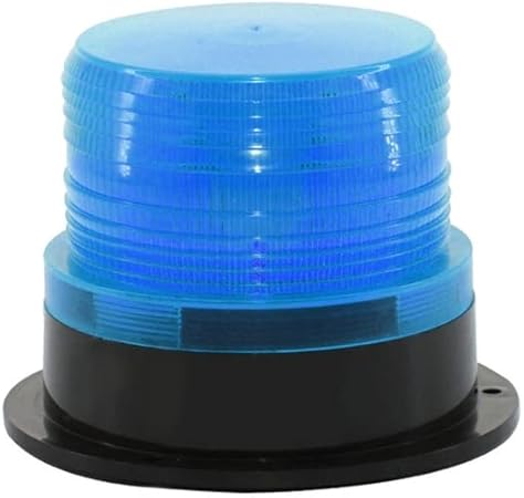 Amazon 汎用 Ledカーライト 点滅ライト 磁気ベース ロードサイドトラフィック 安全信号ランプ 学校 バス 屋外 青い ライト ランプ 車 バイク