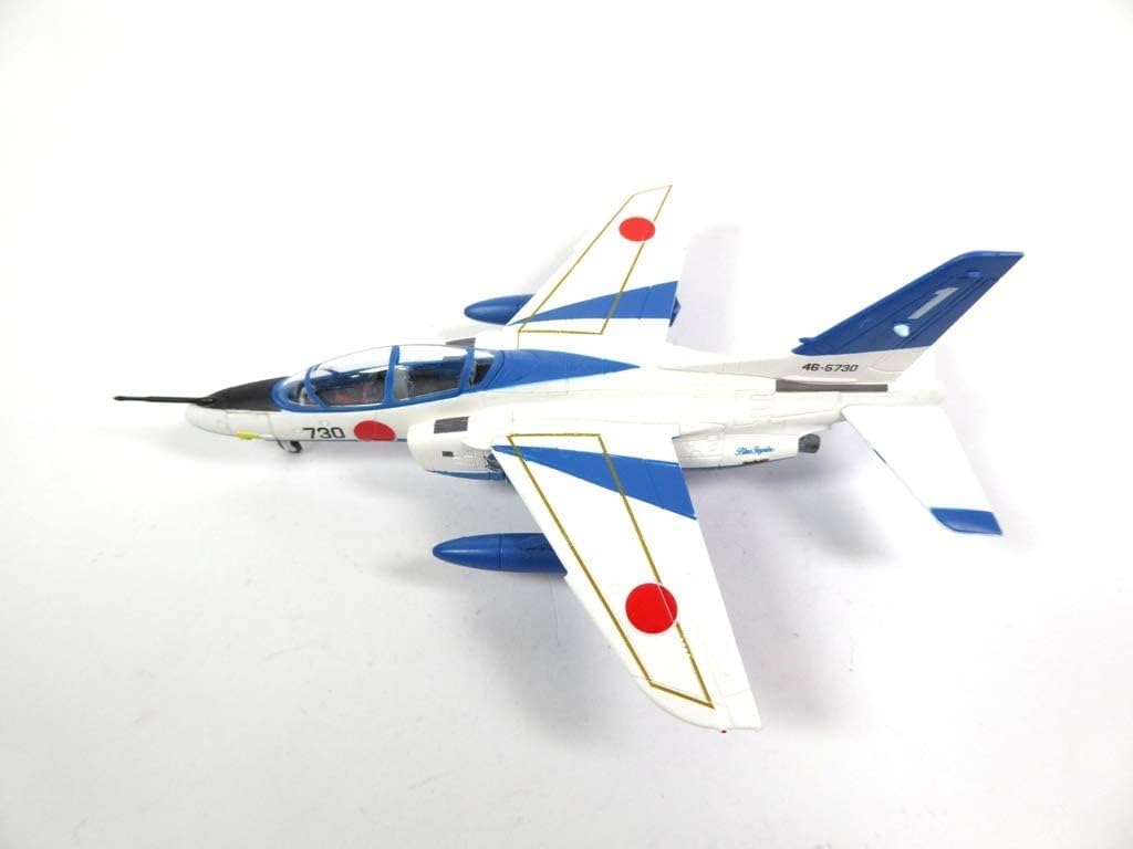 OPO 10 - Lot of 2 Military Vehicles 1/100: MIG-29 SMT Fulcrum 2012 Russian Air Force Fighter Aircraft + Kawasaki T-4 Blue Impulse / CP02+SD4 / LSD54
